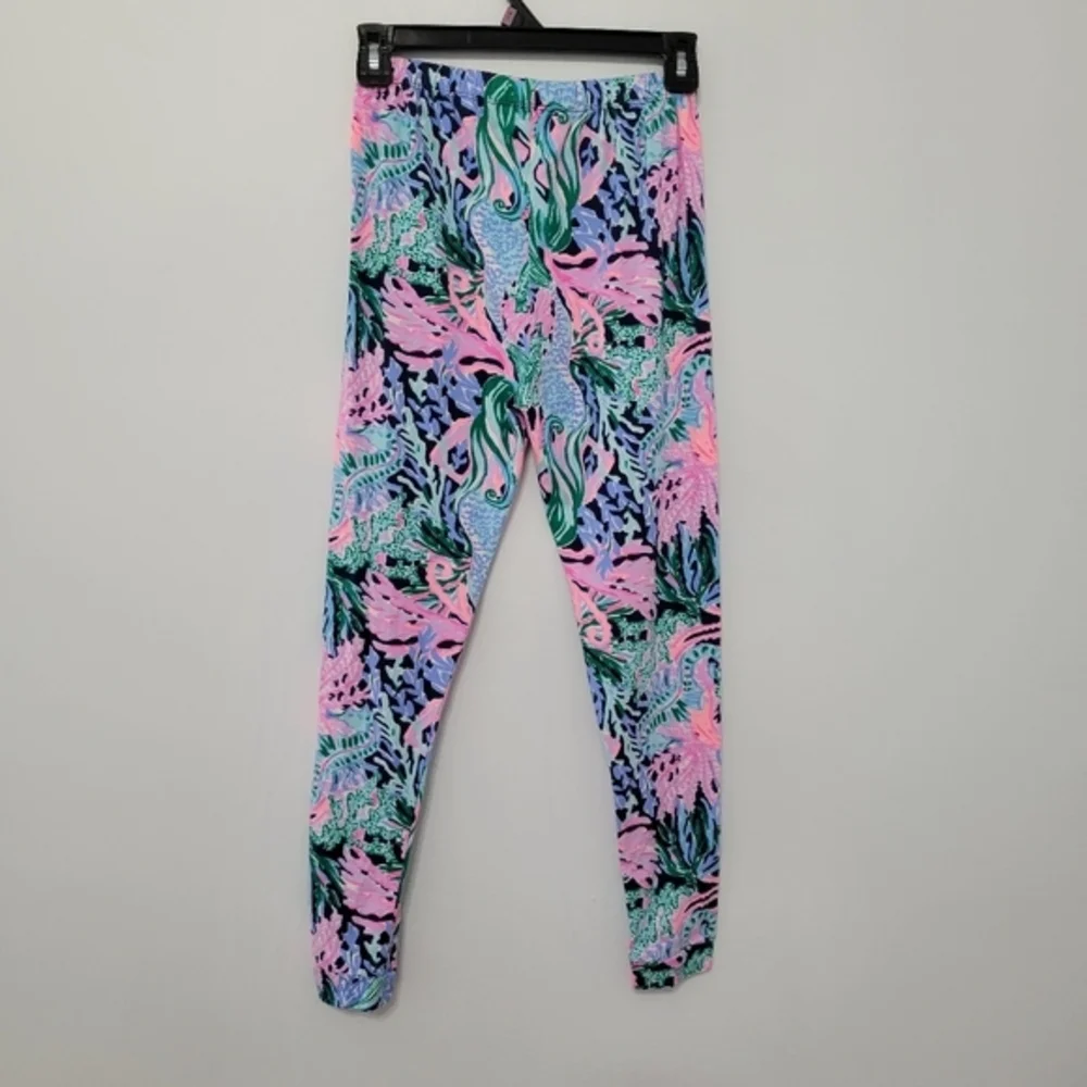 Lilly Pulitzer Girls Leggings or‎ Pajama Pants Size 14 Bring the Mermaid Back